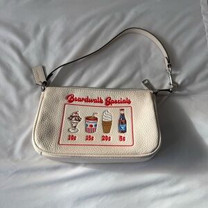 Coach Cream Boardwalk Specials Shoulder Bag